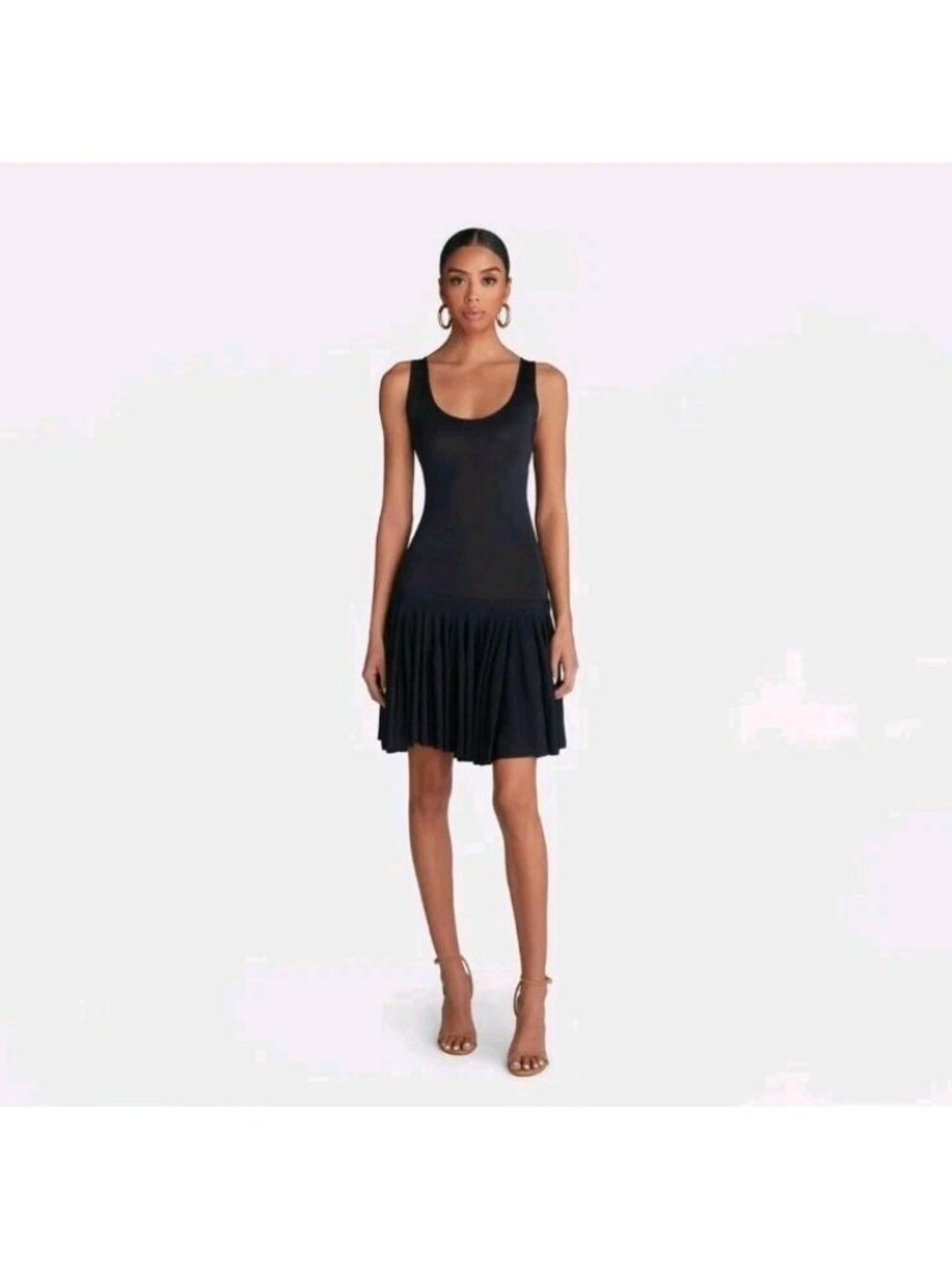 By Kahlana x Keep In Mind Navy Drop Waist Dress Womens Medium NWT. WL71